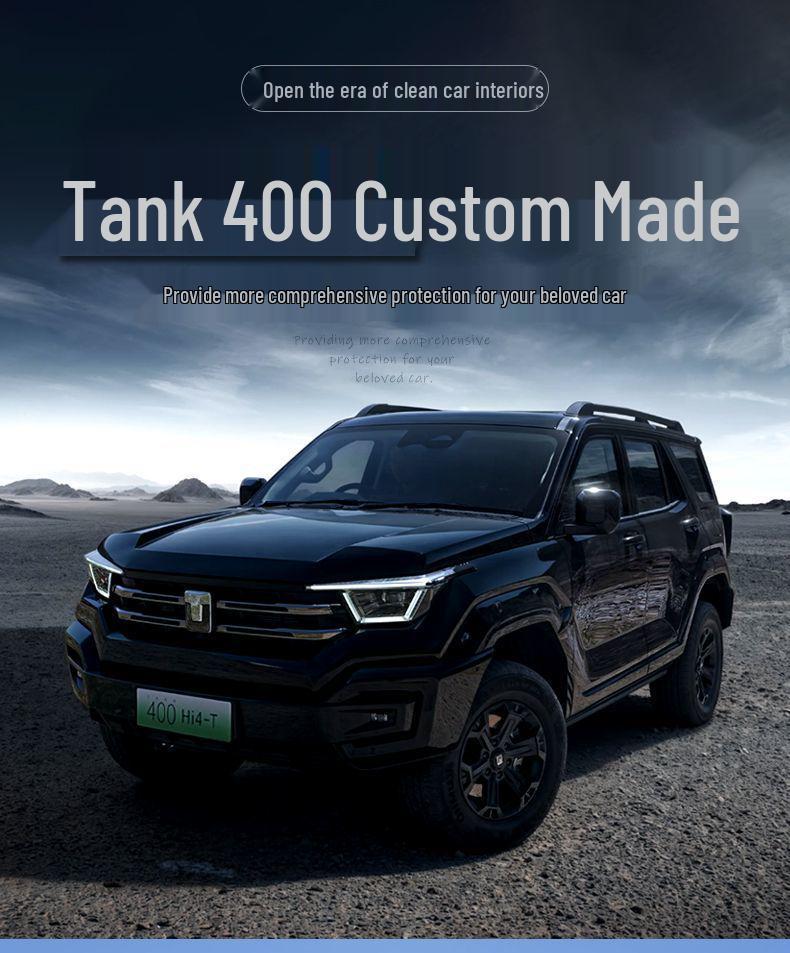 Eco-friendly Trunk Mat for Tank 400: Custom Surround Style Interior Trim for New Energy Models