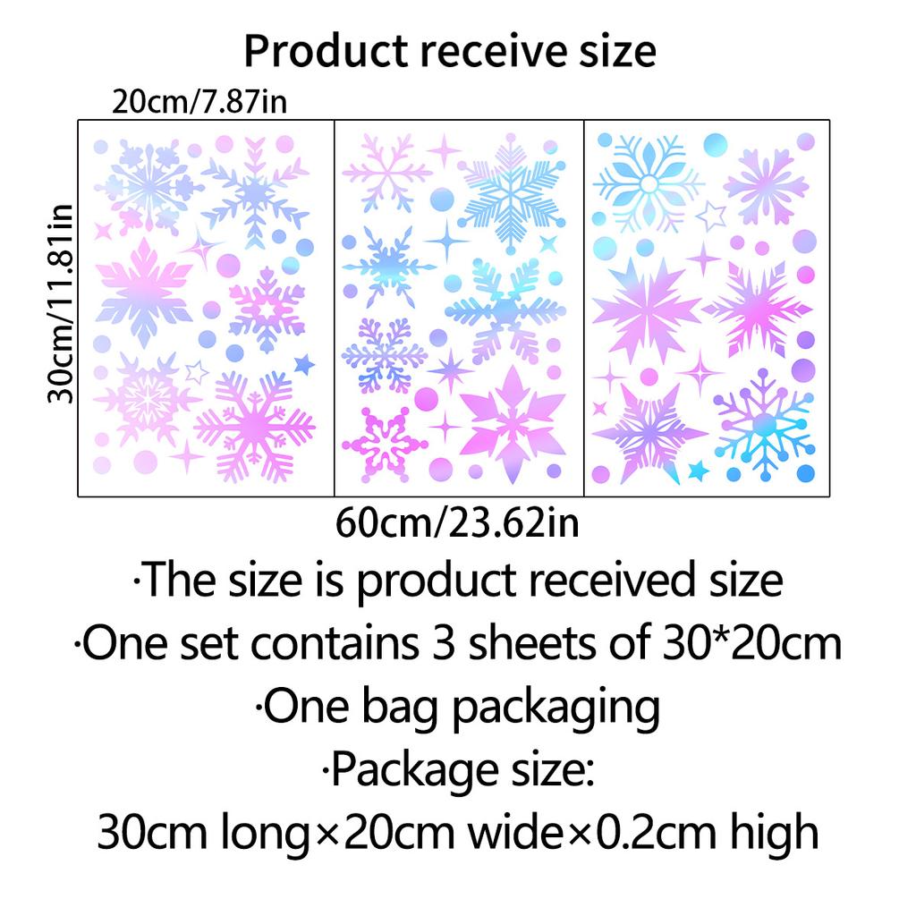 Рождественская наклейка на зеркало Санта-Клаус Снеговик Олень Декоративная стеклянная электростатическая наклейка Веселый рождественский декор для дома