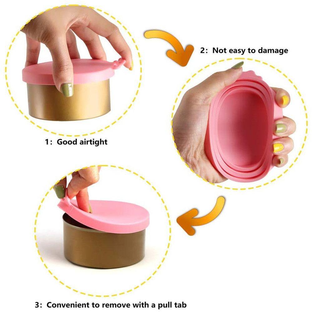 Hot Box Cover Pet Supplies Silicone Can Lid Food Tin Cover Cans Cap Pet Can Covers
