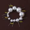 Round Shape Round Ball Earrings 4mm 5mm 6mm 8mm 10mm 12mm Ear Stud New Pearl Earrings  Women