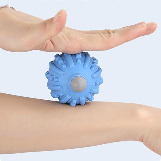 Вибрирующий массажный мяч, высокоинтенсивный массажер для облегчения боли, физиотерапия, портативный массажер для глубоких тканей, мяч для фасций