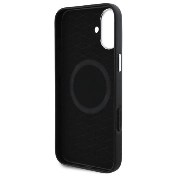 Bmw Bmhmp16M23Pmwk Iphone 16 Plus 6.7   Czarny/Black Hardcase M Smooth Full Wrapped Metal Magsafe
