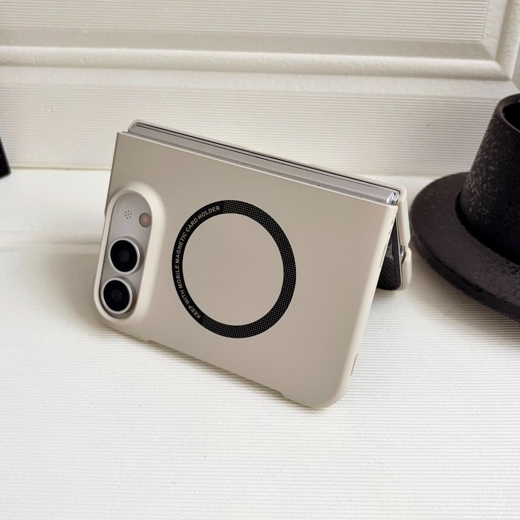 For MagSafe Magnetic Shockproof Hard PC Phone Case For Apple iPhone Ultra 18 Fold Wireless Charging Shockproof Protective Cover