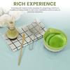 Ceramic Handmade Matcha Whisk Set for Home Temperature Resistant Matcha Bowl Scoop Set Elegant Easy to Clean Japanese Matcha Tea