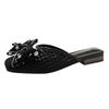 Retro Flat-bottomed Bag Head Sandals Women's New Summer Mesh Premium Bow Mary Jane Shoes