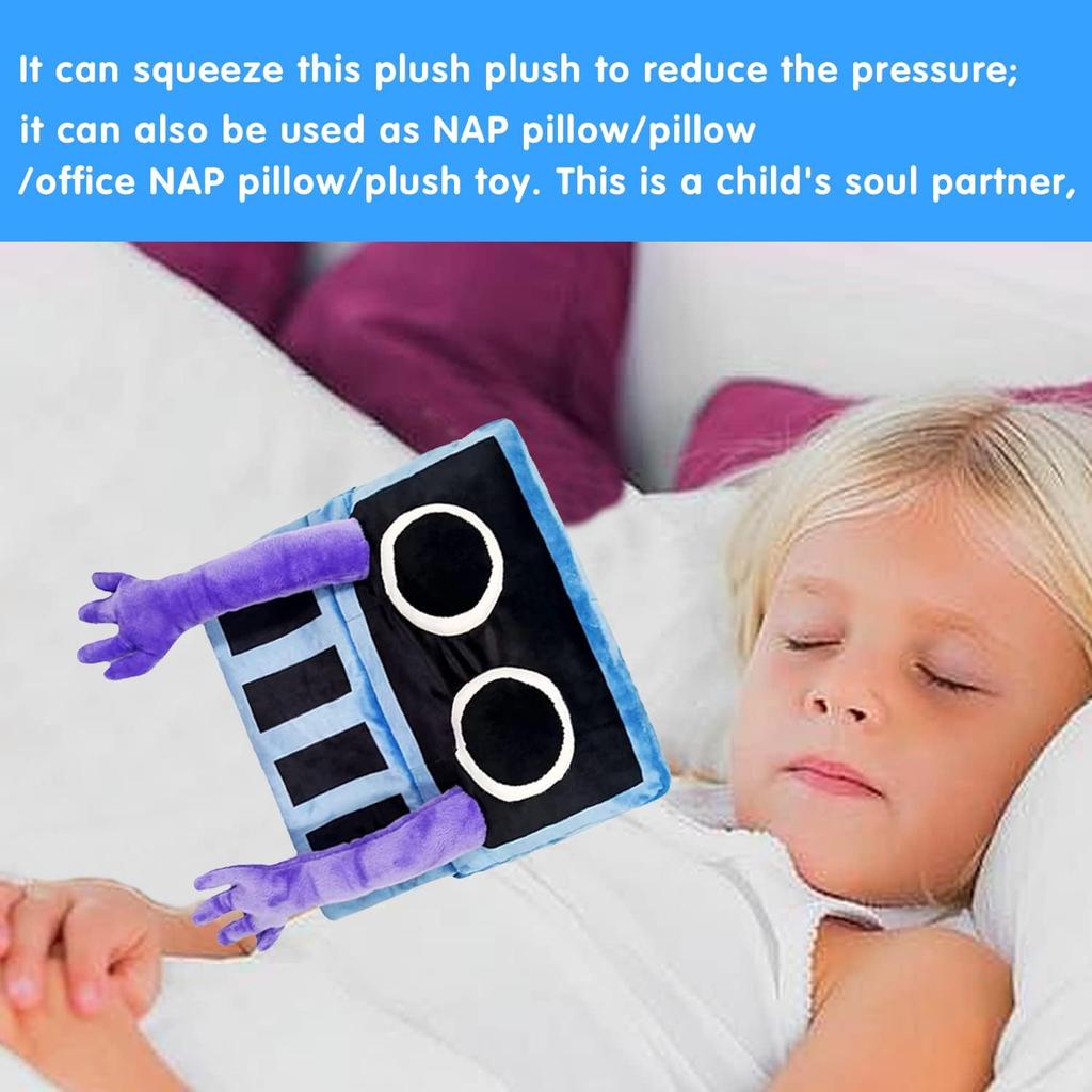 Плюшевая кукла Rainbow Friends, Rainbow Friends Wiki, мягкая кукла из игры ужасов, плюшевая кукла-игрушка Rainbow Friends для мальчиков и девочек и любителей игр