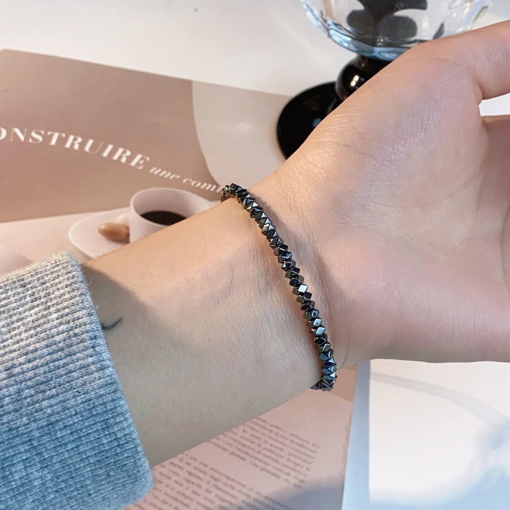 Fashionable Iridium Bracelet Handmade Geometric Unisex Stylish Jewelry For Summer