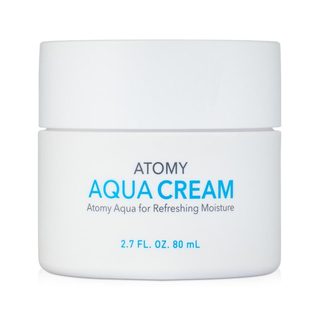 Atomy Aqua Cream 80ml,Nature Moisture Energy Supply Gives Hydration Recharge On the skin,Long-lasting Effect of Hydro Mask That Reduces Moisture Loss.