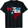 American Until Texas Secedes Distressed Texas State Flag Gift Unisex T-Shirt