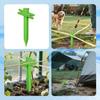Camping Stakes Outdoor Awning Stakes Tent Pegs Camping Rope Anchors Ground Anchors Stakes for Canopy Tarp Awning Camping Hiking