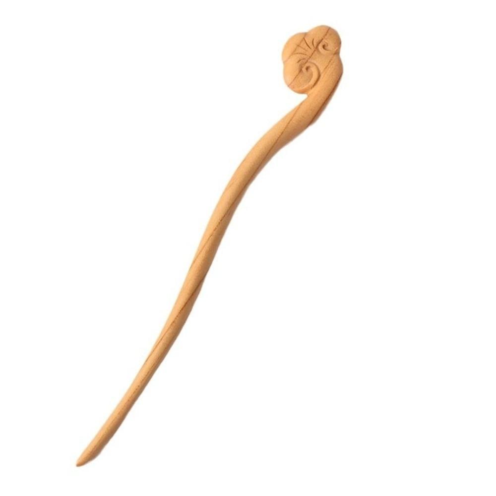 Updo Accessory Hanfu Hairpin Double-sided Carvings Ancient Style Hair Chopstick Women