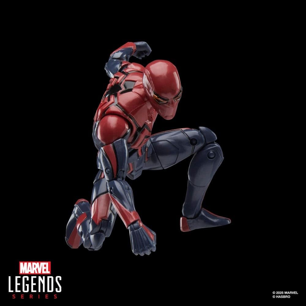Серия Marvel Legends Gamerverse Костюм Скорости Питер Видео Коллекционная Фигурка Действия Паркер, Человек-Паук Вдохновленная Игрой 6-Дюймовая Фигурка.