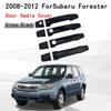 Новые ABS Глянцево-Черные Аксессуары для Автомобиля Subaru Forester 2008 2009 2010 2011 2012 Накладки на Ручки Дверей Стиль Наклеивания
