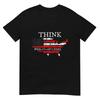 Патриотическая футболка США THINK While It's Still LEGAL