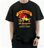 Old School Retro Motor Racing Cartoon Bird Graphic Short Sleeve T Shirt Unisex Cotton American Flag Print Casual Street Fashion Tee
