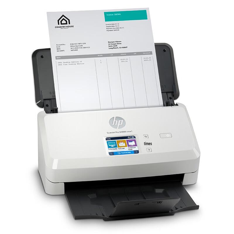 HP N4000 snw1 Duplex Document Scanner