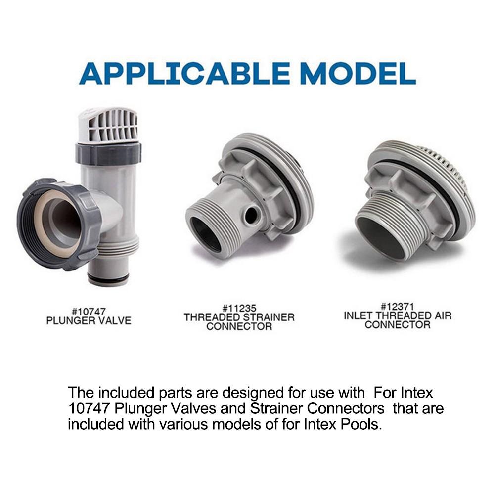 Connections Set 2PCS O Rings For 10262 For Intex 1 High Quality