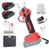 Electric Pruning Shears 30mm/1.2 Inch Cutting Diameter 2 Pack 48V 2000mAh Lithium-ion Battery