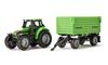 SIKU Трактор DEUTZ-FAHR с 4-осным прицепом для детей от 3 лет SK1606