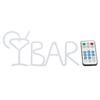 BAR Буквы в форме светодиодных неоновых ламп для вывесок магазинов для вечеринок в баре, домашнего декора