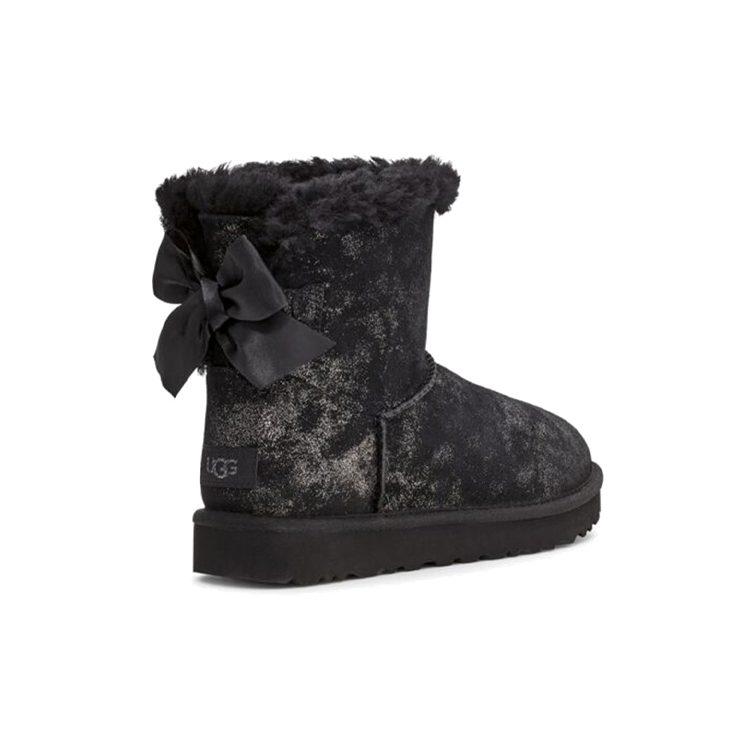UGG Мини Бэйли Боу Глиммер Черный Женский 1125795-BLK