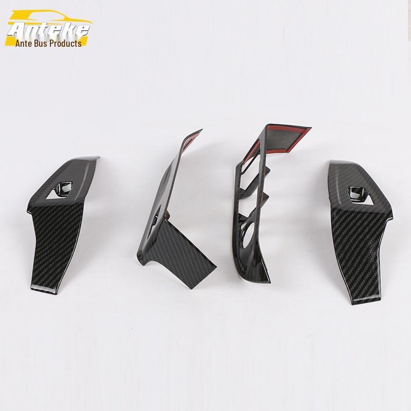 Power Window Switch Trim for BMW 3 Series - Glass Armrest Button Decoration Sticker