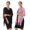 Lace Shawl Solid Color Shawl with Tassel Women Thin Scarf Skirt Wrap Shawl for Evening