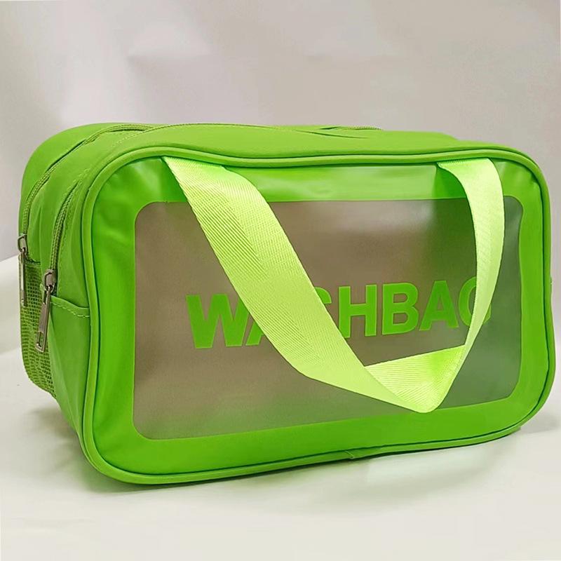 Waterproof Travel Toiletry Bag with Dry/Wet Separation and Large Capacity for Cosmetics and Swimming Gear