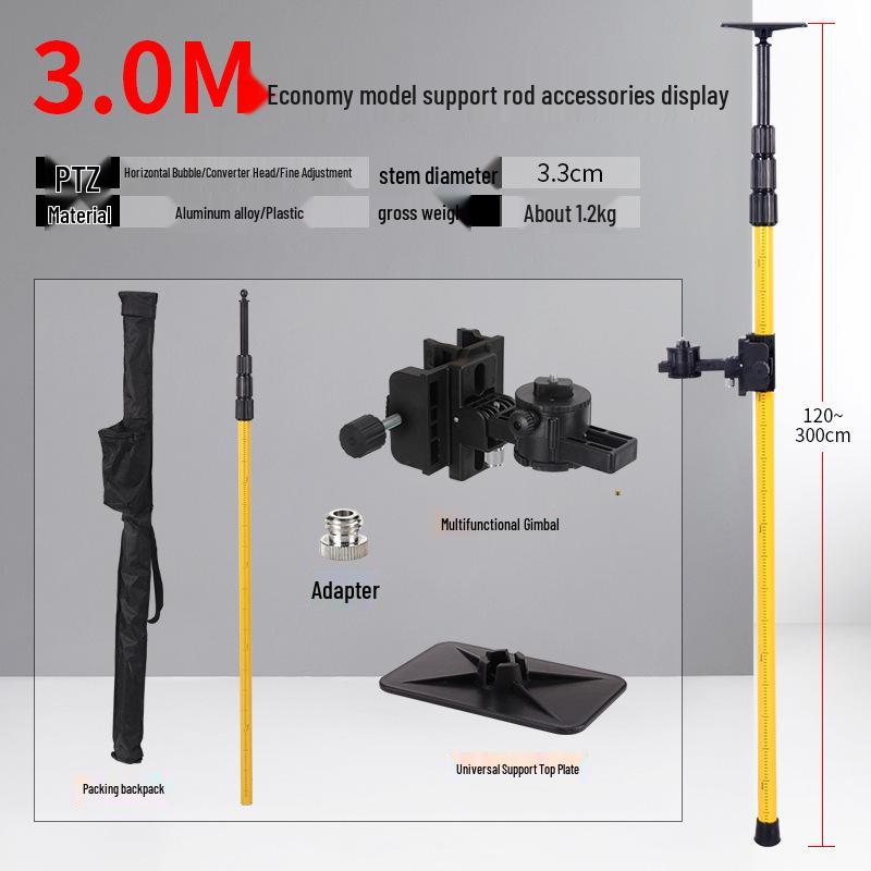 Telescopic Ceiling Leveler & Infrared Spirit Level Rod