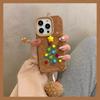 Autumn and Winter Brown Leather Ins Christmas Tree Suitable for Apple 16promax/15plus Mobile Phone Case Iphone13