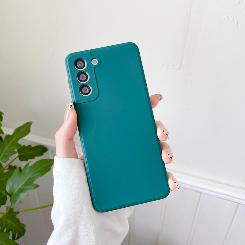 Candy Color Shockproof Case For Samsung S25 Ultra S24 FE S23 Plus S22 S21 A16 A56 A36 A06 A55 A05 A15 A35 A54 5G Soft Rubber Back Cover