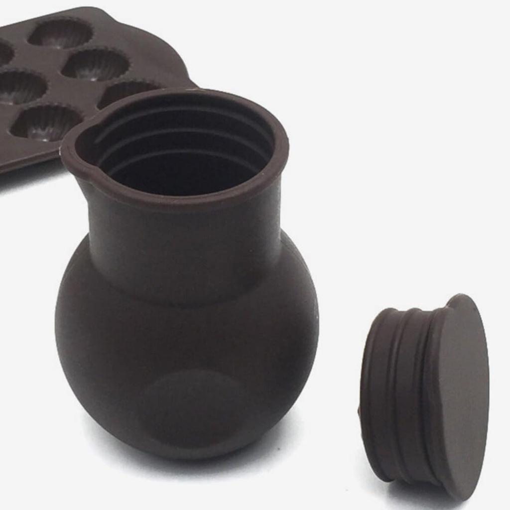 1 шт. силиконовая кастрюля для плавления шоколада, сливочного соуса, молока, для выпечки в микроволновой печи, инструмент для заливки