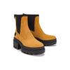 Timberland Ботинки челси на толстой подошве и высоком каблуке женские ботинки пшеничного цвета A5YF4W