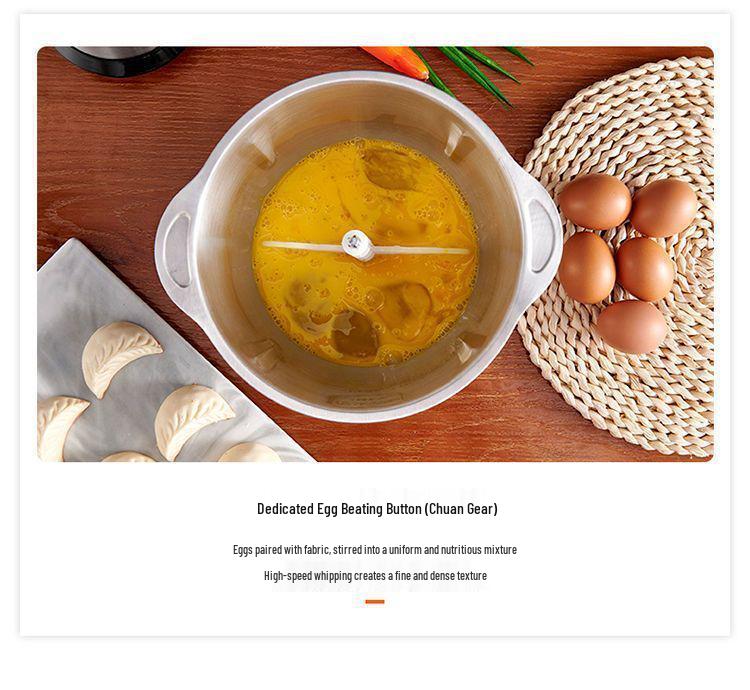 BrandCraft Электрическая мясорубка и многофункциональный кухонный комбайн из нержавеющей стали