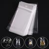 100pcs Transparent Plastic Bag Self Adhesive Pacakging Bags For Jewelry Gift Food Candy Packing Resealable Self Seal Storage Bag