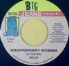 7-дюймовая пластинка DELLY RANKS / CHRISTOPHER - Independent Woman / Give Me Your Lo BJ04 Big Jeans Recor 2001 США Регги, Ска и Даб Б/У
