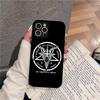 Чехол для телефона Pentagram 666 для iPhone Samsung Galaxy Redmi Xiaomi Oppo OnePlus Note SA 7 8 9 10 11 12 13 14 20 21 22 23 53 54 Pro Max Ultra TPU Soft