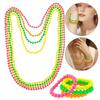4/8PCS Connected Beads Choker String Collar Charm Kids Women Party Costume Accessories