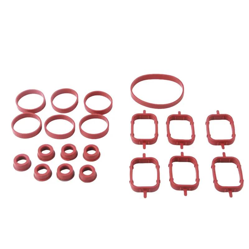 6 x 33mm Gasket kits for bmw N52 N54 N55 M57 intake manifold OE 11617800585 3.0L 325i 330i 335i 525i 530i X3 X5