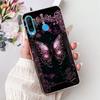 Cover For Huawei P30 Lite P10Lite Back Bumper Huawei P20 Lite Colorful Butterfly Flower Painting Phone Case Transparent Soft TPU