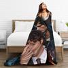 Jacob Elordi Actor Photo Collage Blankets Quality Warm  Throw Blanket Winter Picnic Outdoor Aesthetic Bedspread