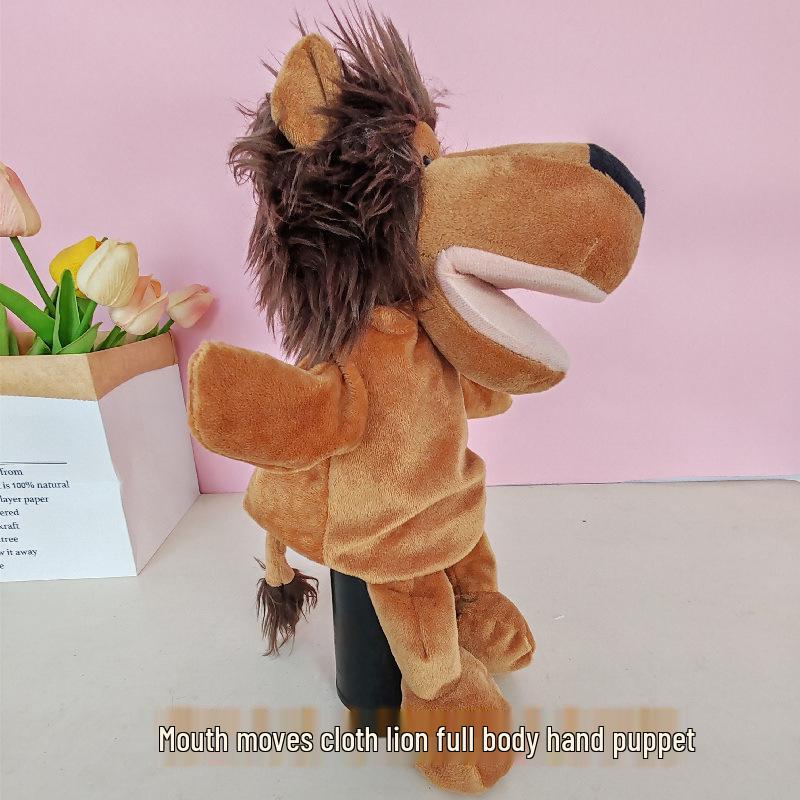Мультяшная Животная Кукла-перчатка Плюшевая Кукла для Интерактивной Игры Детей
