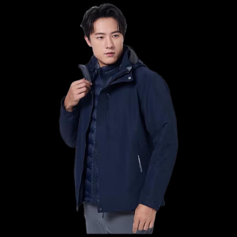 SCALE Men's Down Two-Piece Storm Jacket