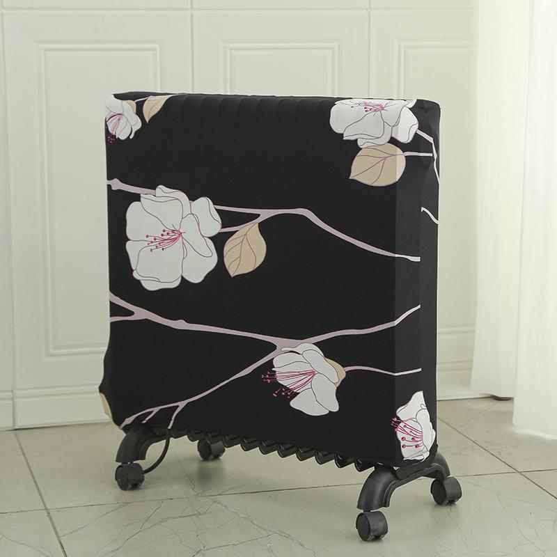 Новый Портативный Обогреватель Радиатор Пылезащитный Чехол Утолщенный Цветочный Принт Эластичный Бытовой Масляный Радиатор Защитный Чехол для Хранения Пылезащитные Чехлы