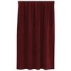 Blackout Curtains 2 pcs Burgundy 140 x 140 cm Velvet