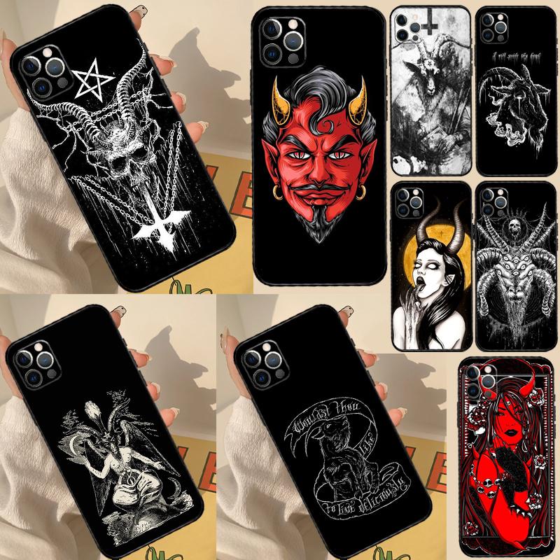Чехол для телефона 'Дьявол Сатана' для Samsung Galaxy S24 S25 S26 Ultra S20 S21 S22 S23 Plus S10 S25 FE Задняя крышка