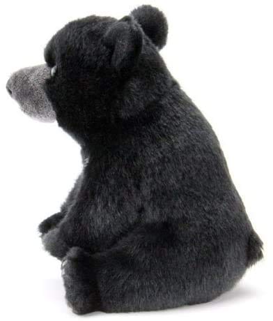 Кэролата Азиатский черный медведь Плюшевая игрушка (Мягкий и Реалистичный) Чучело медведя (Кукла-талисман) Подарок на день рождения (Дважды проверено) Игрушка-животное/Рождественский подарок