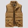 Vest for Men Winter Wool Vest Male Cotton-Padded Vests Coats Men Sleeveless Vest Jackets Warm Waistcoats Clothing