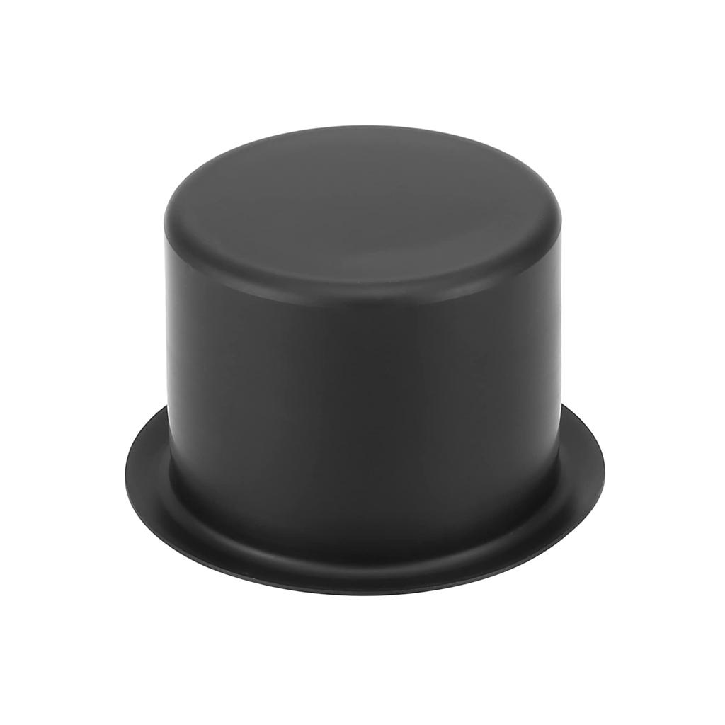 X AUTOHAUX Подстаканник из нержавеющей стали, вставка-заменитель, 4 штуки, для морских судов, лодок, автодомов, черный,