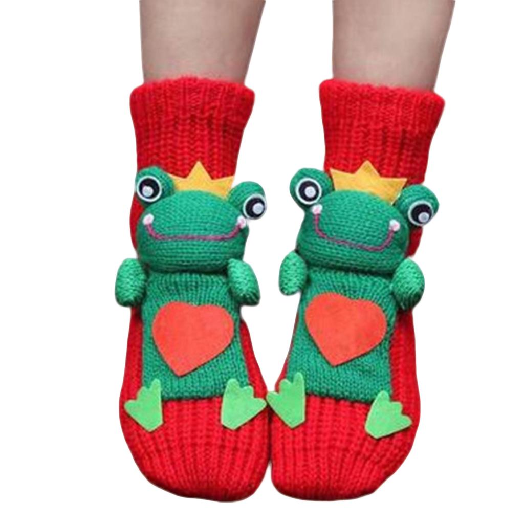 Women's Thick Knit  Proof Warm Casual Floor Carpet Socks